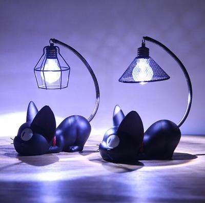 Resin Cat LED Night Lamp 