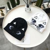 Cute Cat Face Beanie - Thumbnail 4