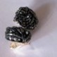 Vintage Glass Bead Clip On Earrings - Made in Italy-2