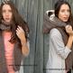 Oversized Hooded Scarf, The Lofty Wool Hooded Scarf, Mortar Brown or Choose your Color-2