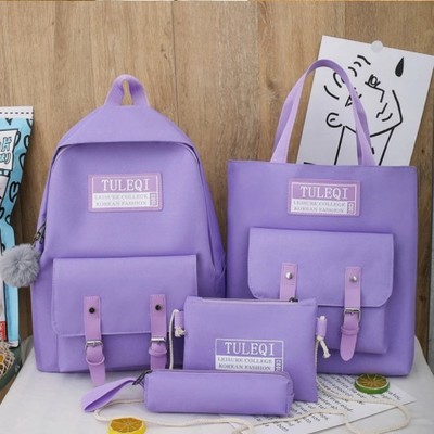 Kawaii 4 pieces set fashion backpacks