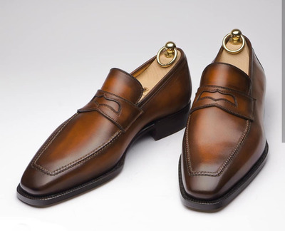 Men's Handmade Brown Christmas Sale Wedding Fashion Shoes
