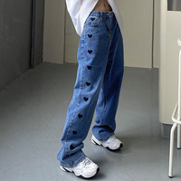 Harajuku Heart Embodied BF Jeans - Thumbnail 2