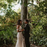 Sparkly A-Line Off the Shoulder Sequins Slit White Wedding Dresses Bridal Gown - Thumbnail 2