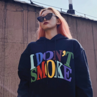 "I DON'T SMOKE" HOODIE - Thumbnail 1