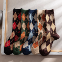 VINTAGE ARGYLE SOCKS ( SET / 5 PAIRS ) - Thumbnail 1