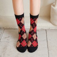 VINTAGE ARGYLE SOCKS ( SET / 5 PAIRS ) - Thumbnail 2
