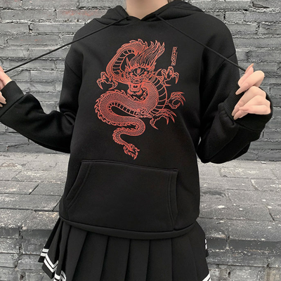 Free Shipping-DRAGON HOODIE