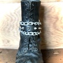 Loop & Pull Chain Leather Whip Bootstrap -5