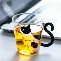 Cute Kitten Cat Glass - Thumbnail 2