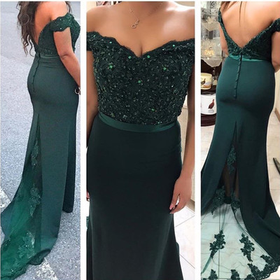 Charming Prom Dress, Sexy Lace Evening Dress, Mermaid Prom Dress, Formal Dress,716