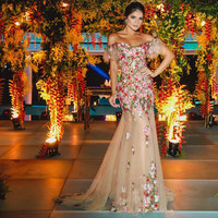 Flora Mermaid Off the Shoulder Prom Dresses  - Thumbnail 1