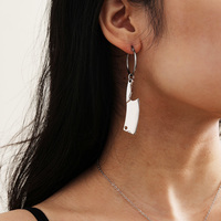 KNIFE NECKLACE & EARRINGS SET - Thumbnail 2