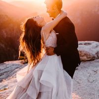 Elegant Ball Gown V Neck Beaded Tulle Wedding Dresses - Thumbnail 2