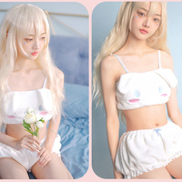 New cute homewear three-dimensional sling bra set - Thumbnail 8