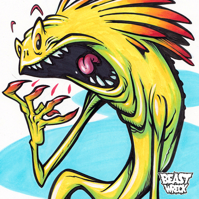 YELLOW ZONKER color artwork