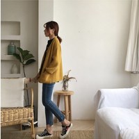 Cute Women's Autumn and Winter Cardigans - Thumbnail 3