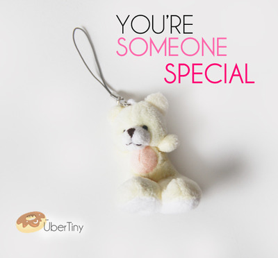 You're SOMEONE SPECIAL - Chibi Bigfoot Kawaii White Bear Plush
