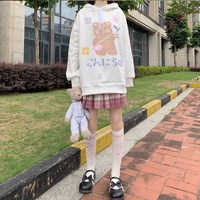 Kawaii Harajuku Printed Sweatshirt Hoodie - Thumbnail 4