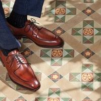 Decent  Brown Western Style Split toe Handmade Casual Wear Formal Lace Up Shoes - Thumbnail 1