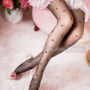 Heart Pattern Pantyhose Tights Stocking-1