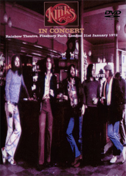 KINKS LONDON 21ST JANUARY 1972 DVD