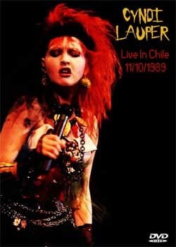 CYNDI LAUPER Live In Chile 11.10.1989 DVD