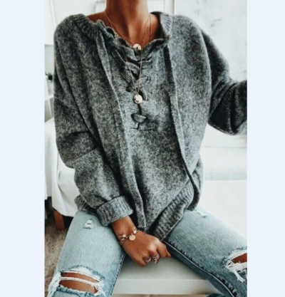 Casual Long Sleeve Loose Sweater