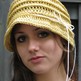100% Cotton FLAPPER Cloche Hat - CHOOSE Your Color-2