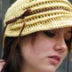 100% Cotton FLAPPER Cloche Hat - CHOOSE Your Color-3