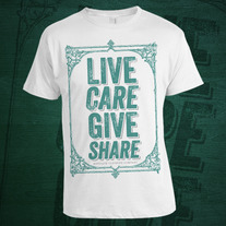 Live Care Give Share Shirt