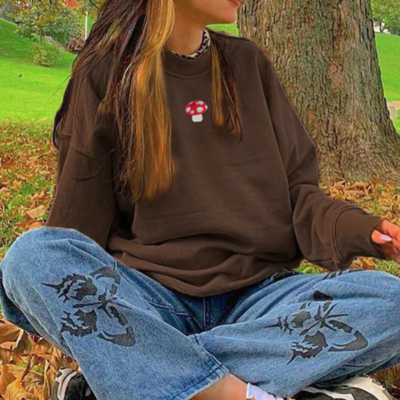 MUSHROOM SWEATSHIRT