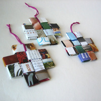 Eco Ornaments - Paper Set of Three - Thumbnail 1