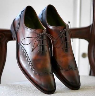 Handmade high quality cowhide leather men's oxford shoes, formal shoes, men shoe