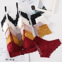 Sexy French Bralette Lace Underwear Set - Thumbnail 7