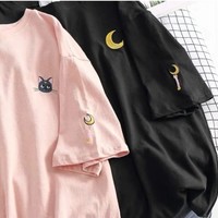 Kawaii Sailor Moon Cartoon T Shirts - Thumbnail 5