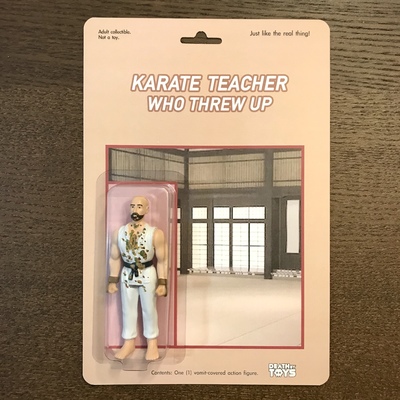 Karate Teacher Action Figure (One-of-a-Kind) 