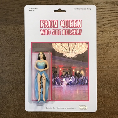 Prom queen action figure (one-of-a-kind) 