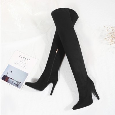 Sexy Winter and Autumn Pointed Toe Over the Knee Boots