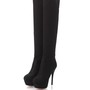 Sexy High Heels Autumn Winter Over the Knee Boots-5