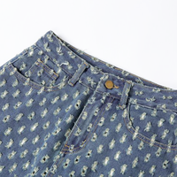 Free Shipping-90s RIPS OFF JEANS - Thumbnail 4