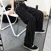 Free Shipping-VERTICAL STRIPED CASUAL PANTS - Thumbnail 2