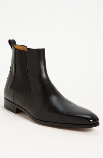 Adult Black Chelsea Leather Handmade Boot