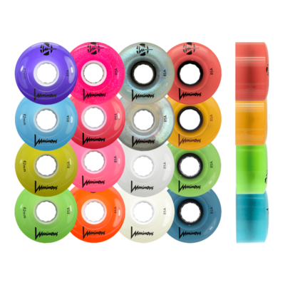 Luminous led "outdoor" wheels (8pk)