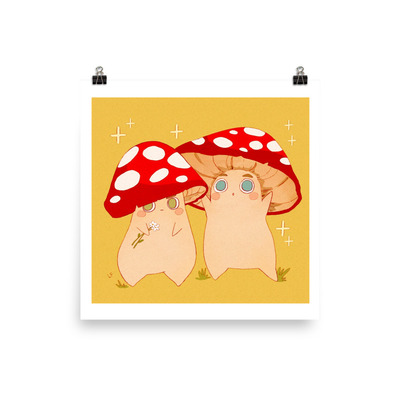 Mushie print 