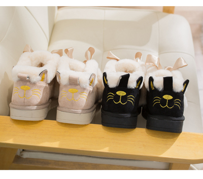 Cute Cat Warm Booties