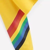 Love Letter Rainbow LGBT Cropped Hoodie Sweatshirt Pullover Long Sleeve Tee Shirt T-shirt Top E-Girl Kawaii Korean Japanese Harajuku Streetwear - Thumbnail 4