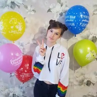 Love Letter Rainbow LGBT Cropped Hoodie Sweatshirt Pullover Long Sleeve Tee Shirt T-shirt Top E-Girl Kawaii Korean Japanese Harajuku Streetwear - Thumbnail 9