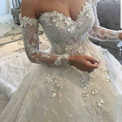 Bridal gown wedding dresses court train - Thumbnail 3