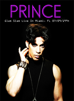 PRINCE Glam Slam Live In Miami, FL 07.09.1994 DVD